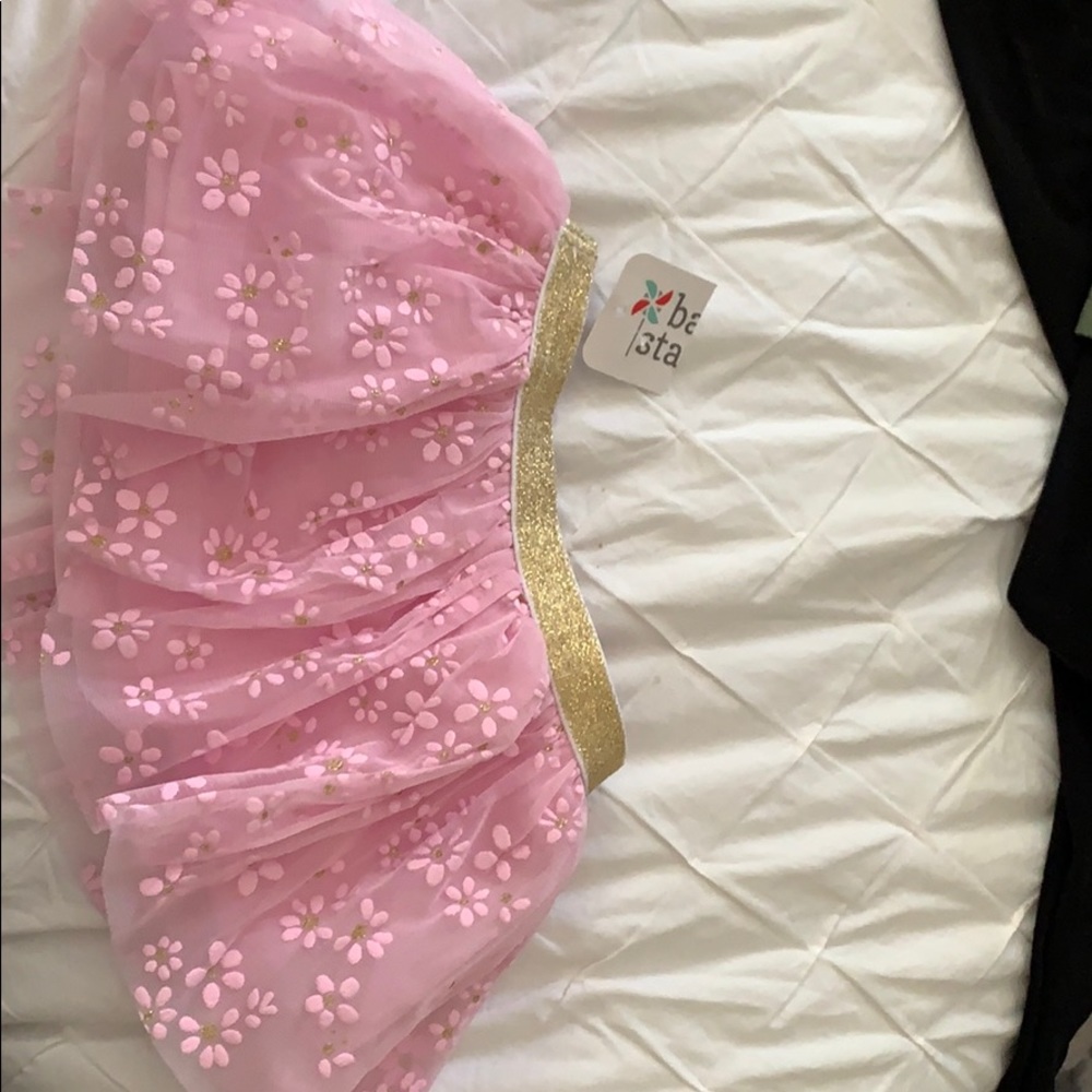 Pink and gold tutu skirt - Picture 4 of 4